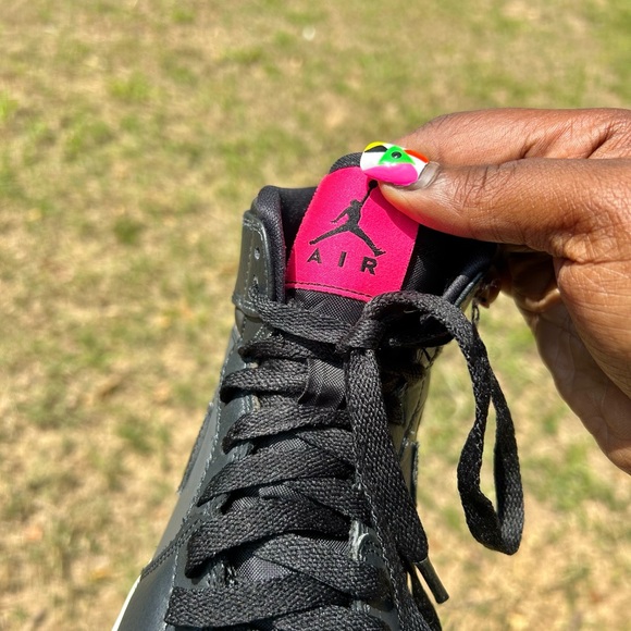 Nike Air Jordan 1 Retro High Reflective Black - Picture 8 of 8